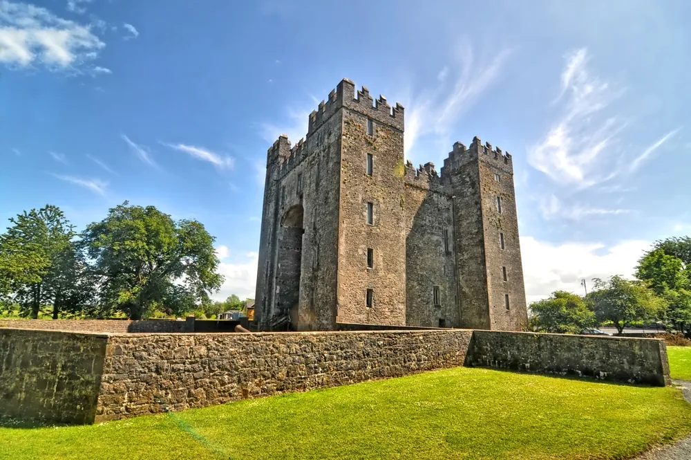 Bunratty Castle - a large 15th-century tower house in County Clare, Ireland