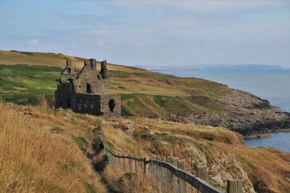 Dunskey Castle - Dumfries and Galloway - Scotland
