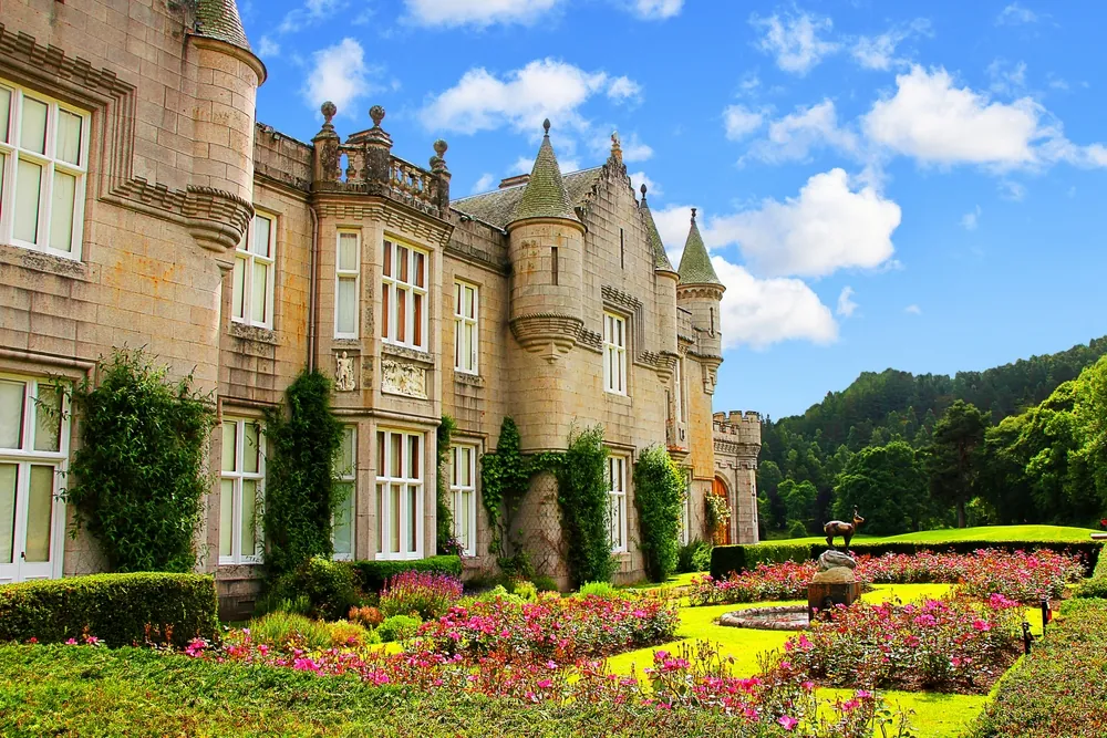 Balmoral Castle is a large estate house in Aberdeenshire, Scotland.