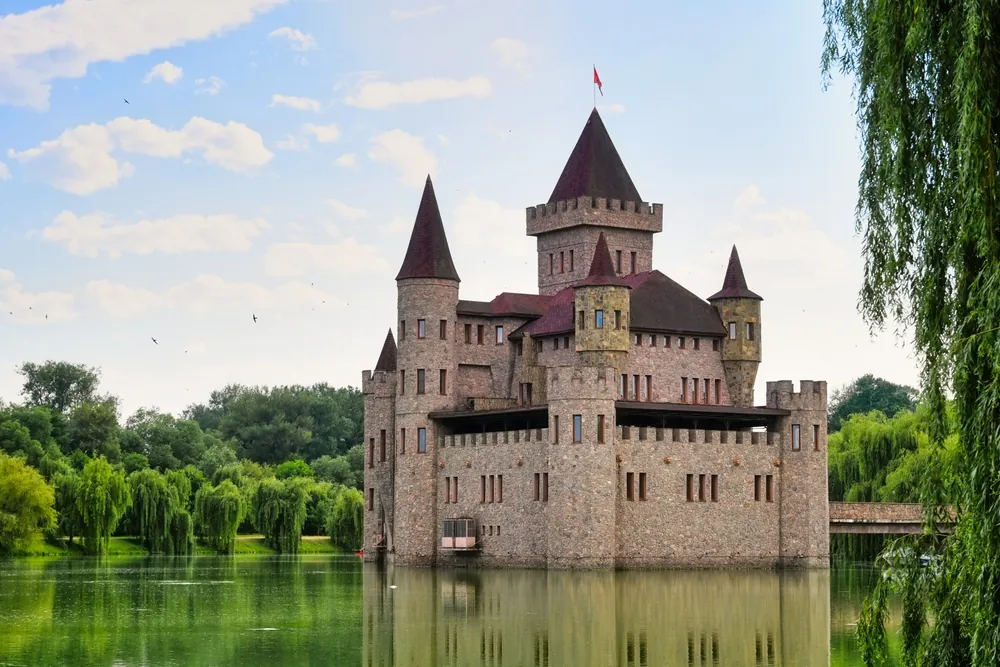 Chateau Erken Castle near Nalchik city, Kabardino-Balkaria Republic of Russia