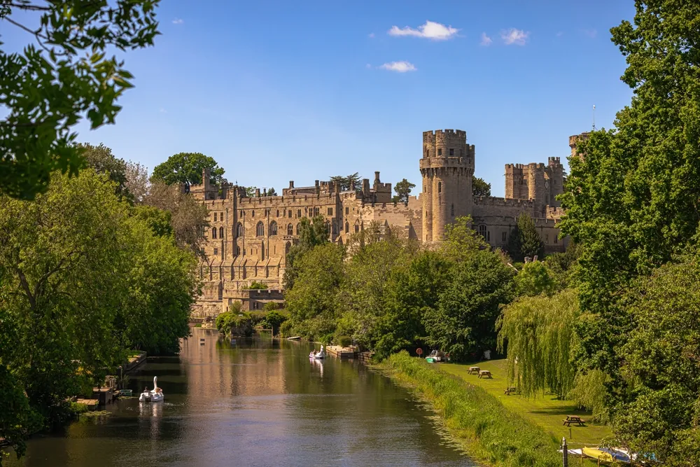 Epic Castle of Warwick, England.