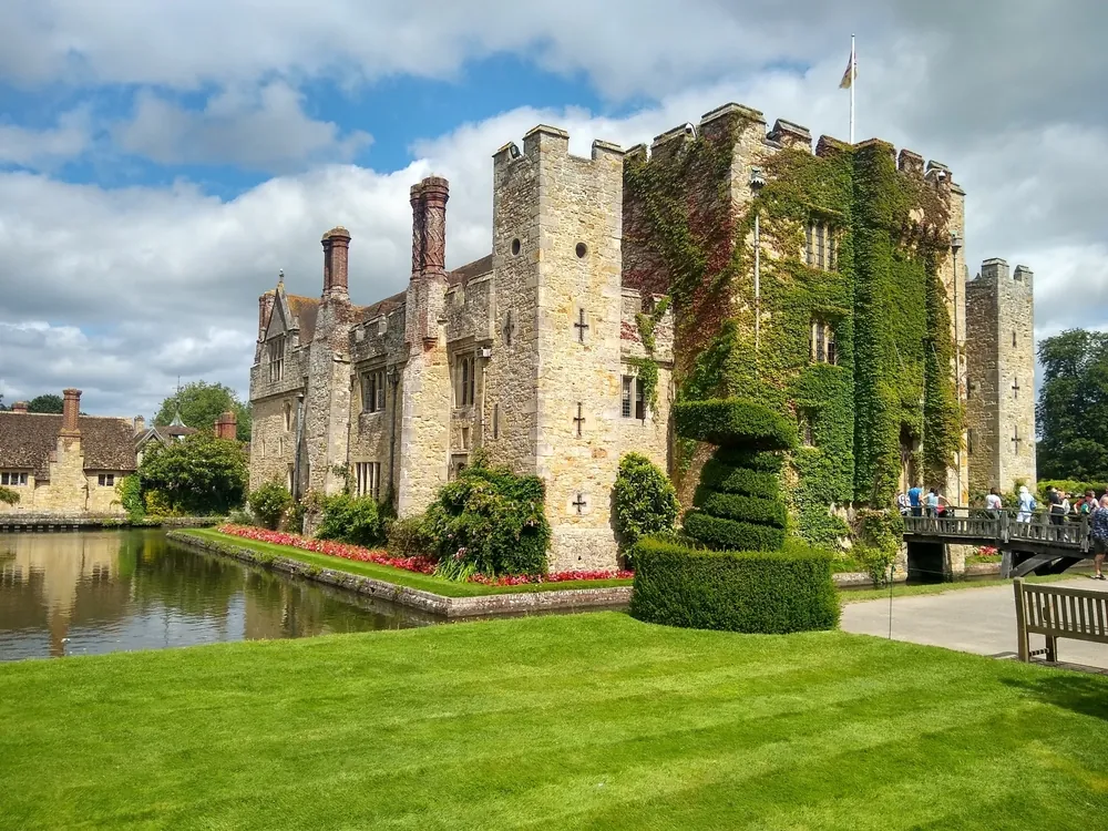 Jousting tournament at Hever Castle