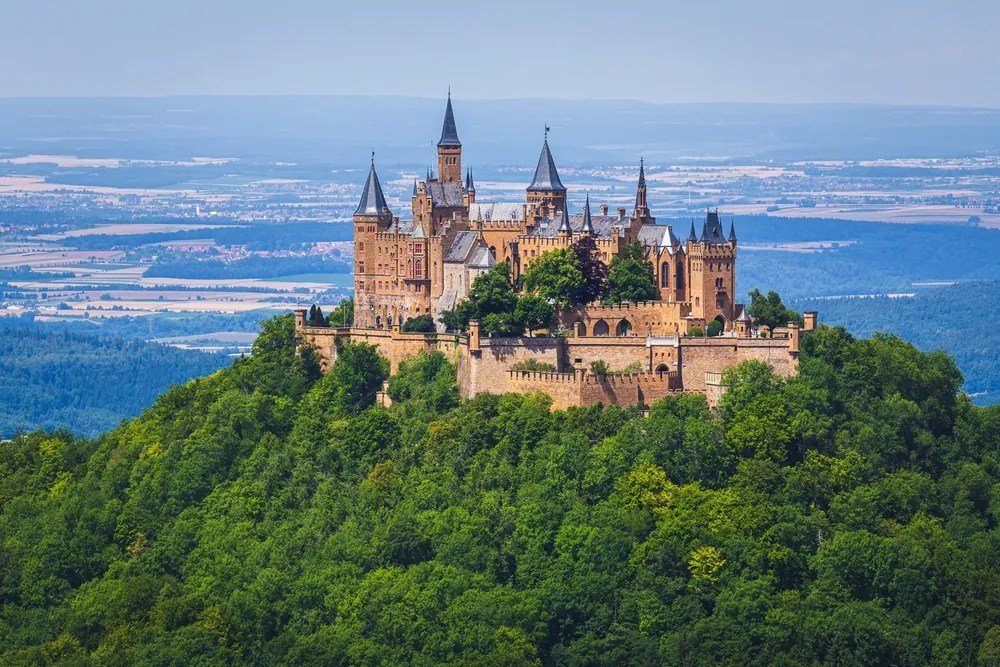 Hohenzollern Castle, the ancestral seat of the imperial House of Hohenzollern.