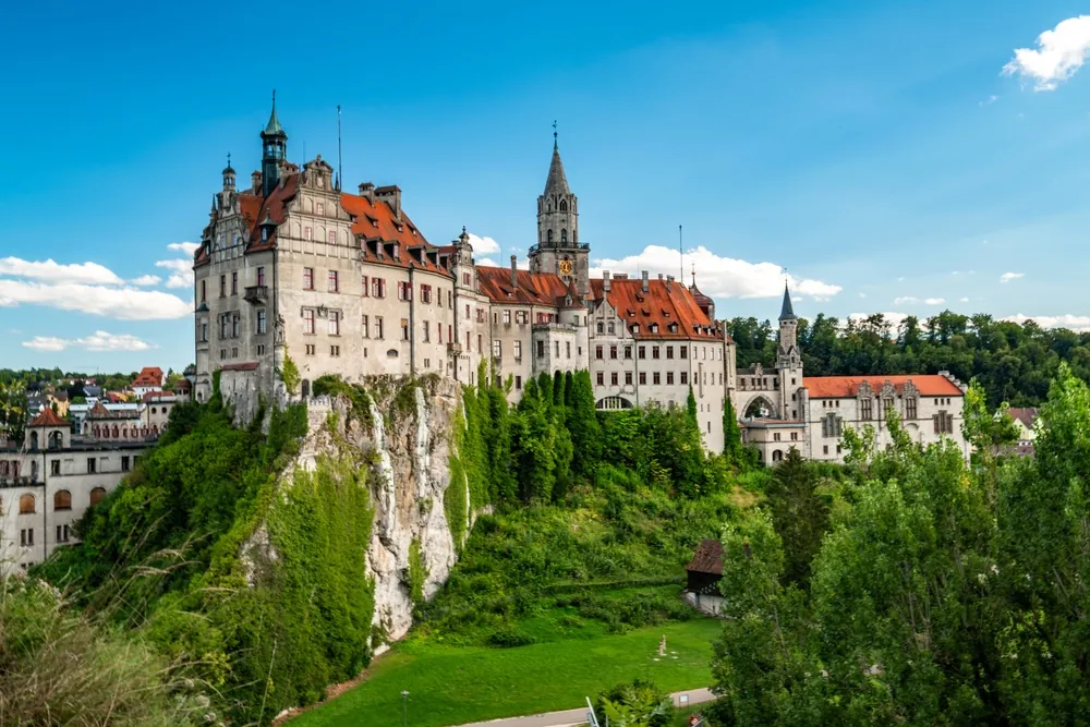 Schloss Sigmaringen: A Majestic Castle in Summer