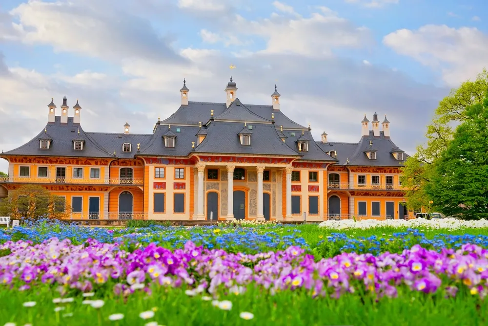 Castle Pillnitz in Dresden, Germany