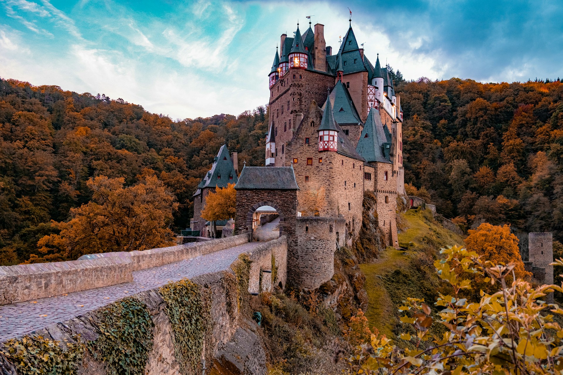 Burg Eltz in the Moselle Valley, the untouched medieval castle held by the same family for 33 generations — european castles, castles in europe