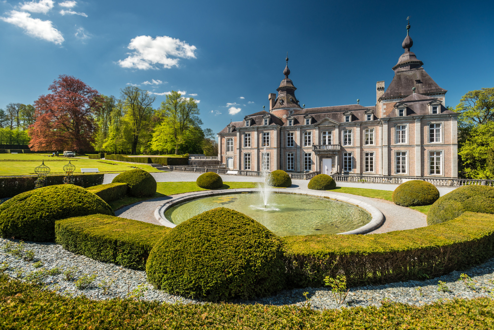 Modave castle, belgium castles