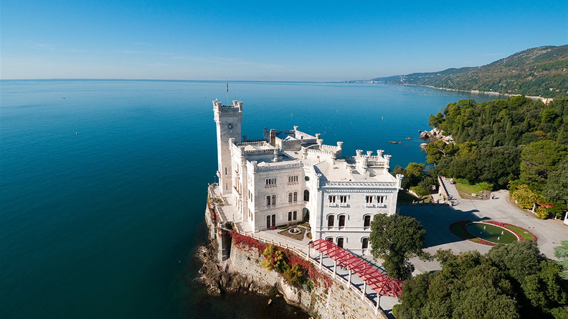 castello di miramare, castle italy, italian castle