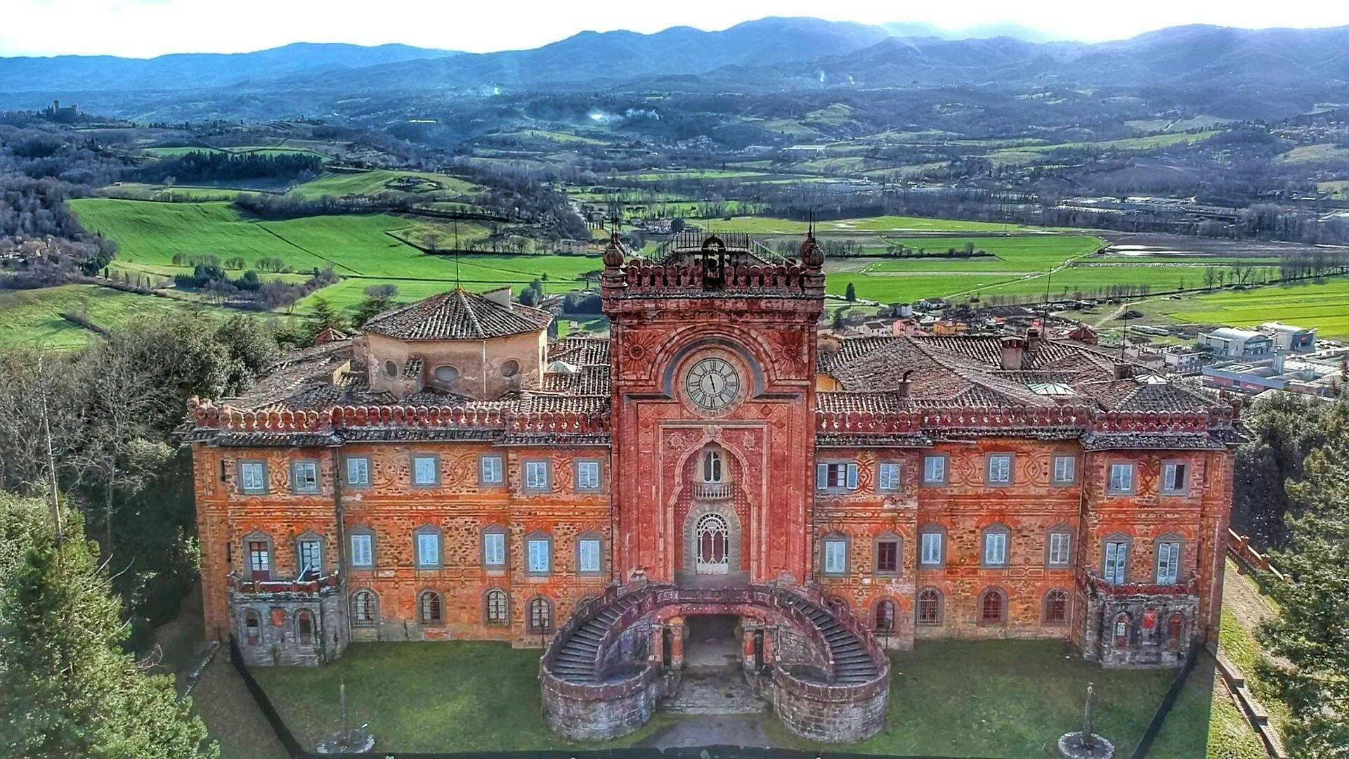 castello di sammezzano, castle italy, italian castle