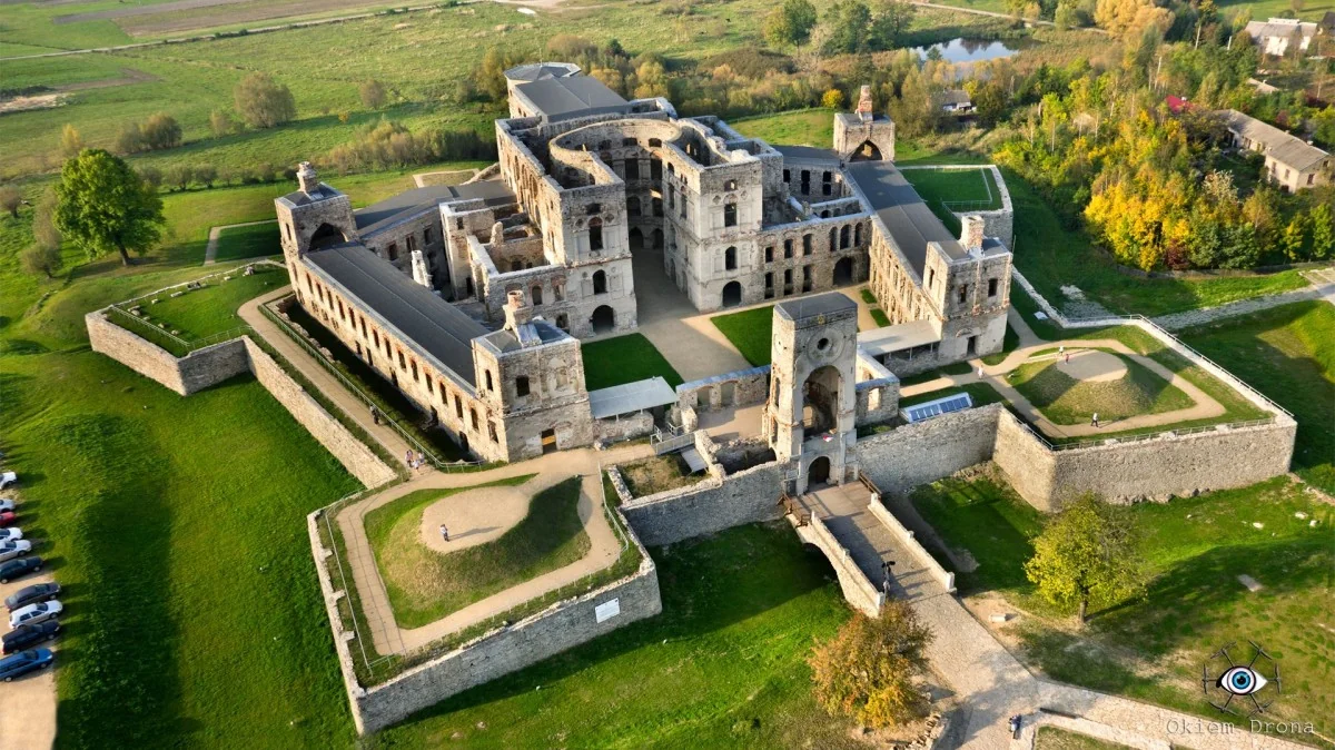 Krzyżtopór Castle, polish castle, castles poland