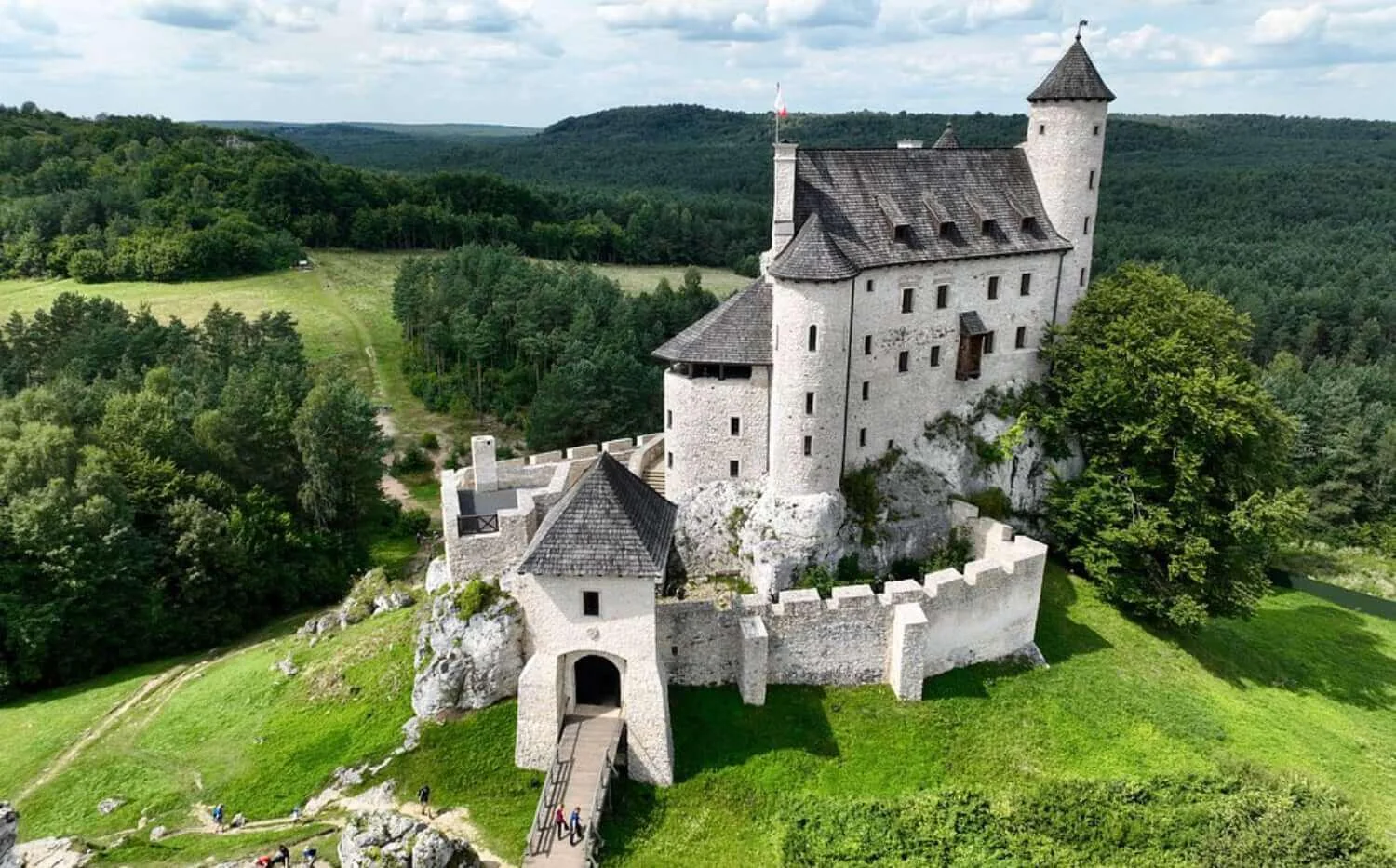 Bobolice castle, polish castles, castle poland