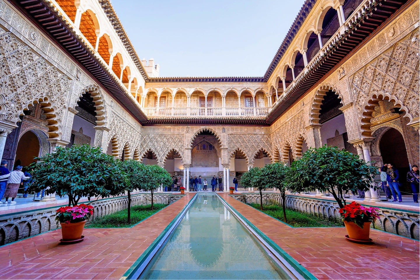 royal alcazar of seville, castles spain, spanish castles