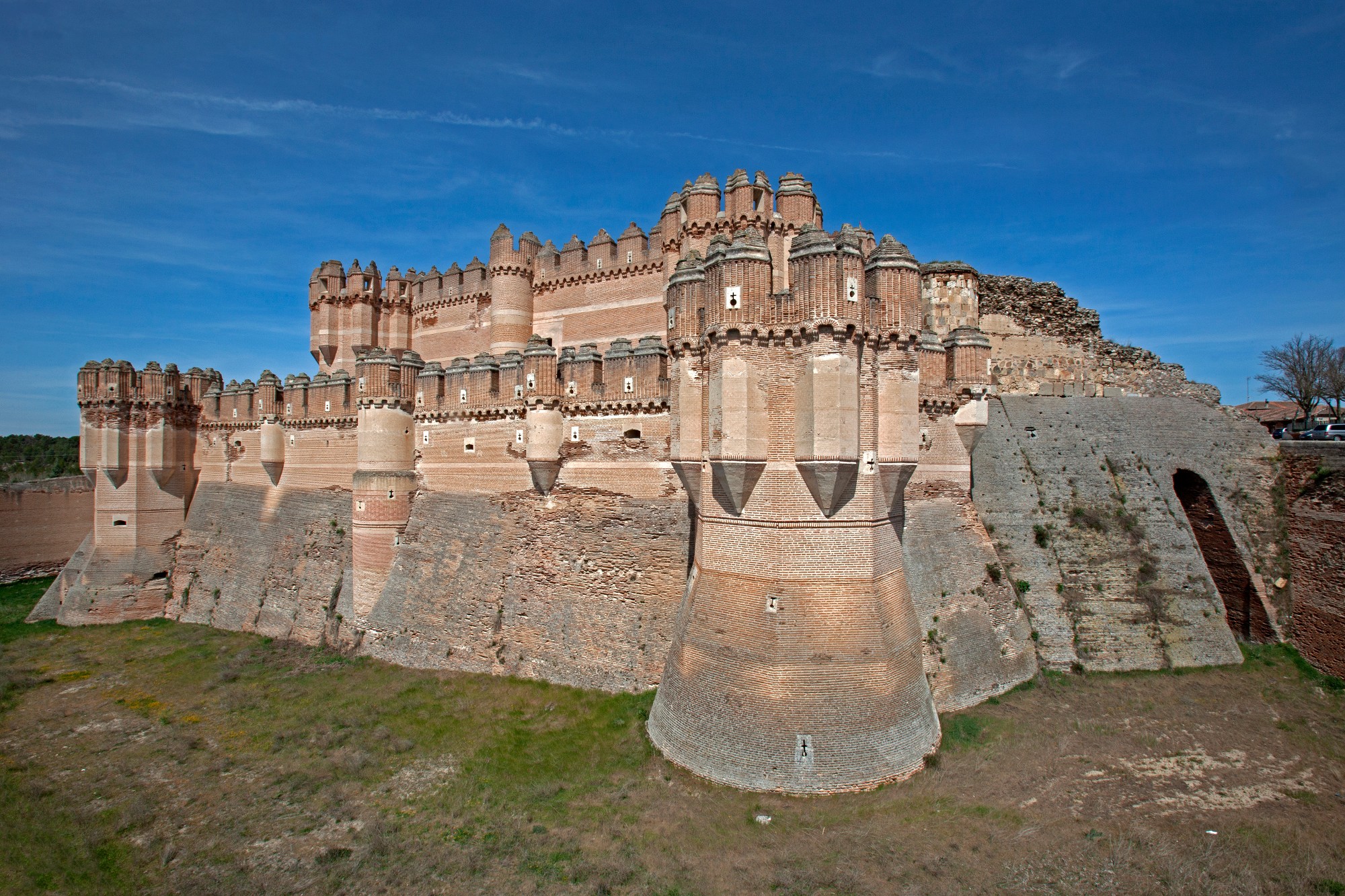 Castle of Coca, castles spain, spanish castles