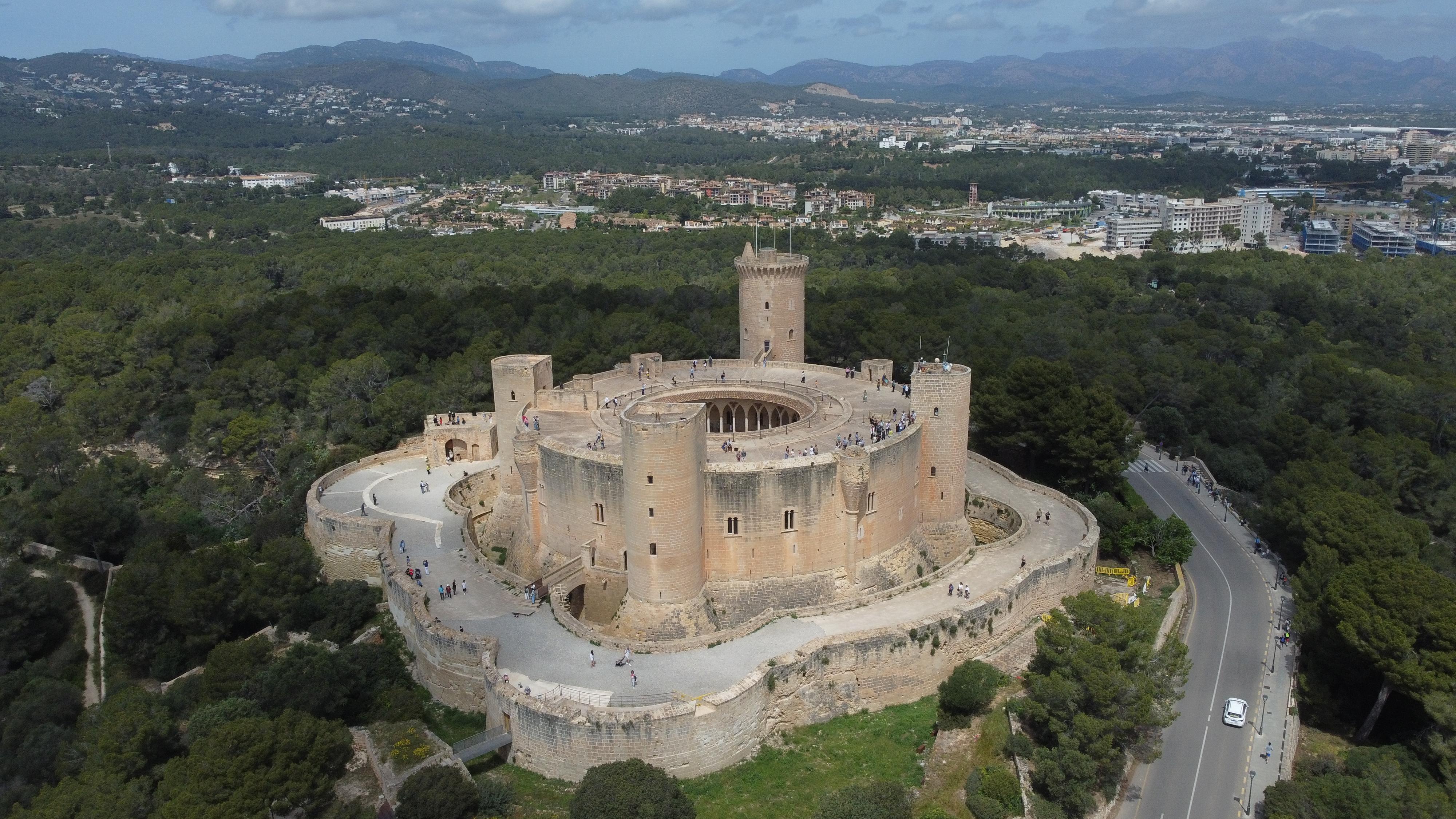 Bellver Castle, castles spain, spanish castles