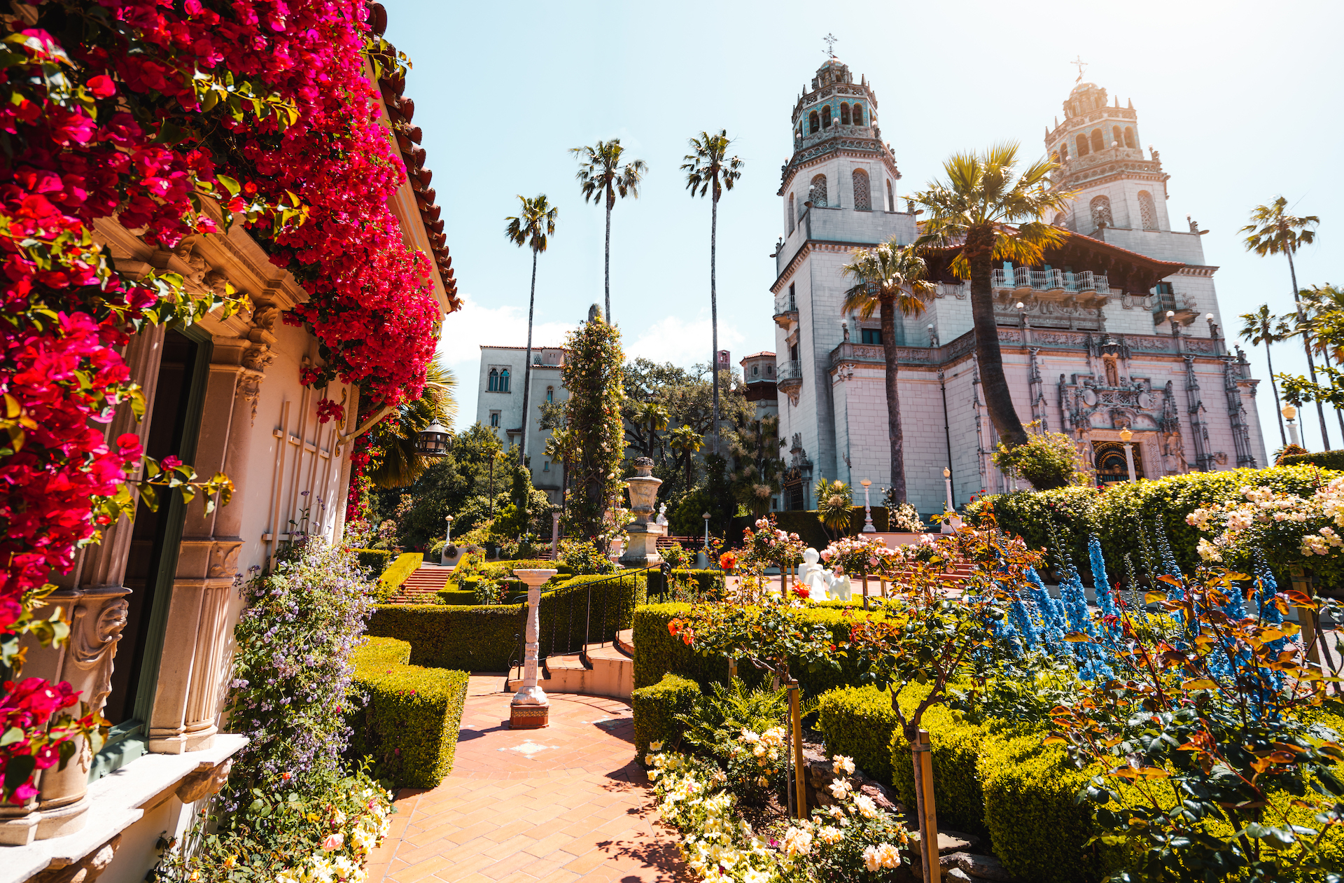 hearst castle, castles in the united states, american castles