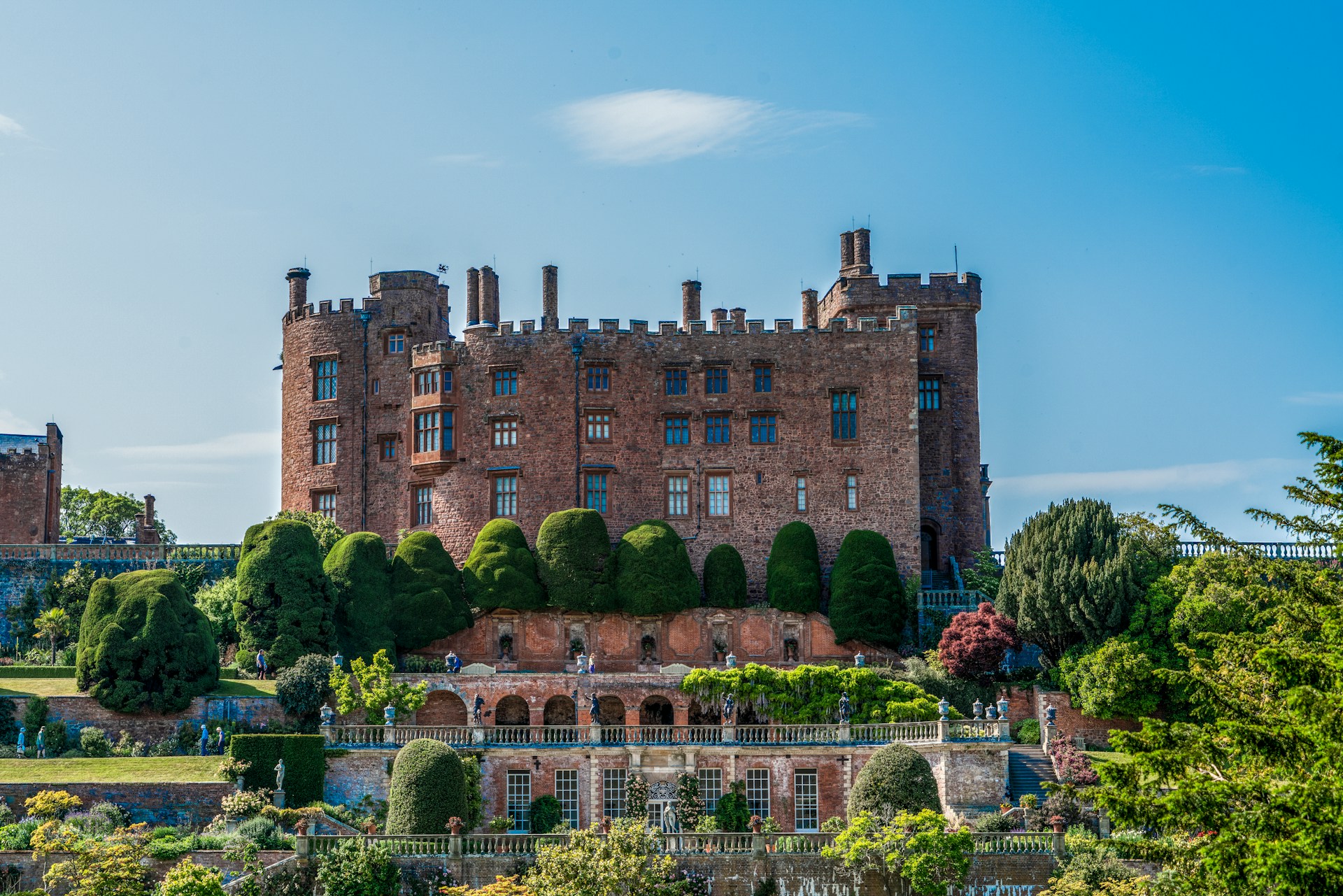 Powis Castle, welsh castles, castles wales
