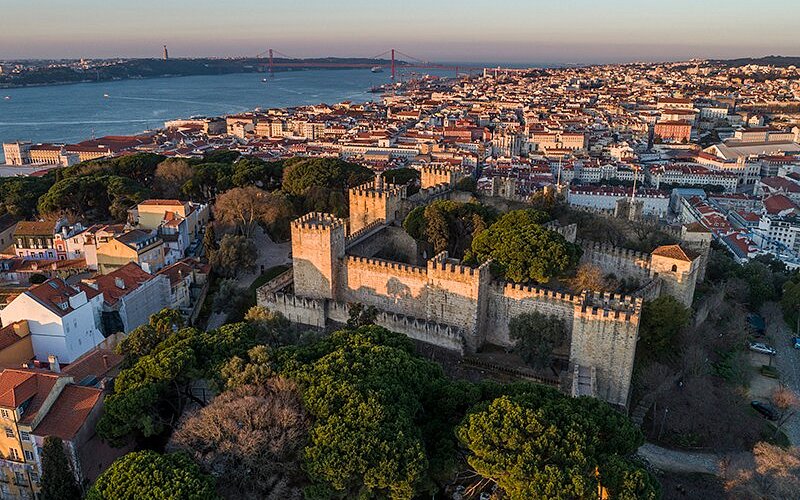 Castelo de São Jorge, portugal, castle, castles iberia