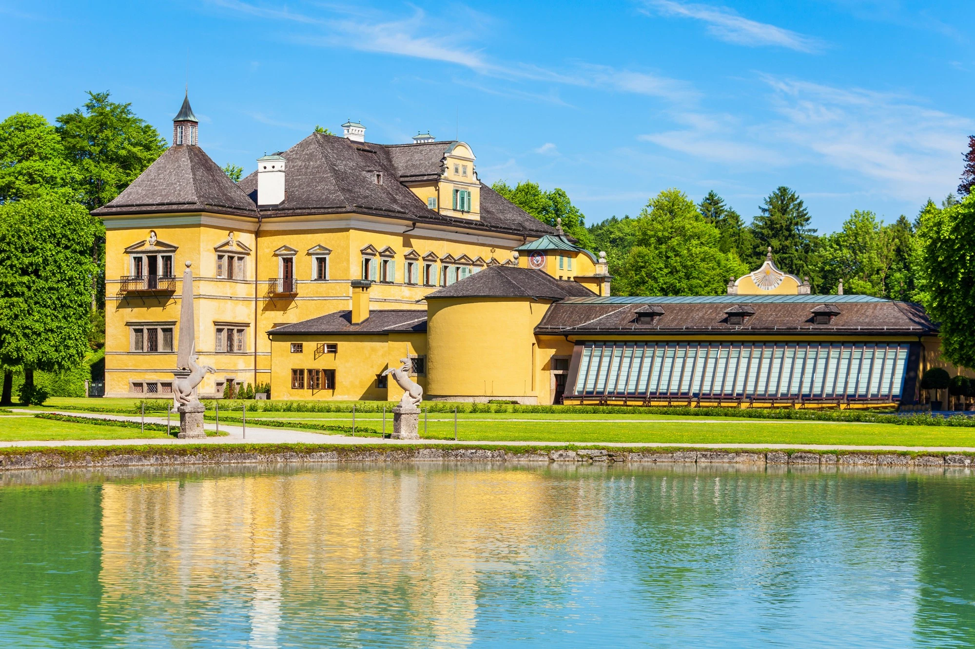 Hellbrunn Palace, austrian palace, austria castle, castles in austria, schloss austria