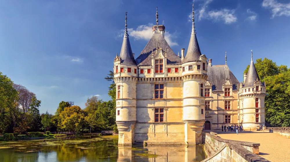 Château d'Azay-le-Rideau, Château france, french Château, french castle, castles france