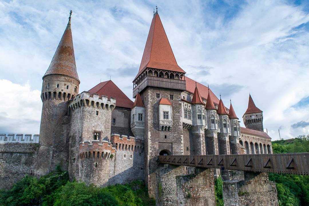 Corvin Castle, dracula castle, transylvania castle