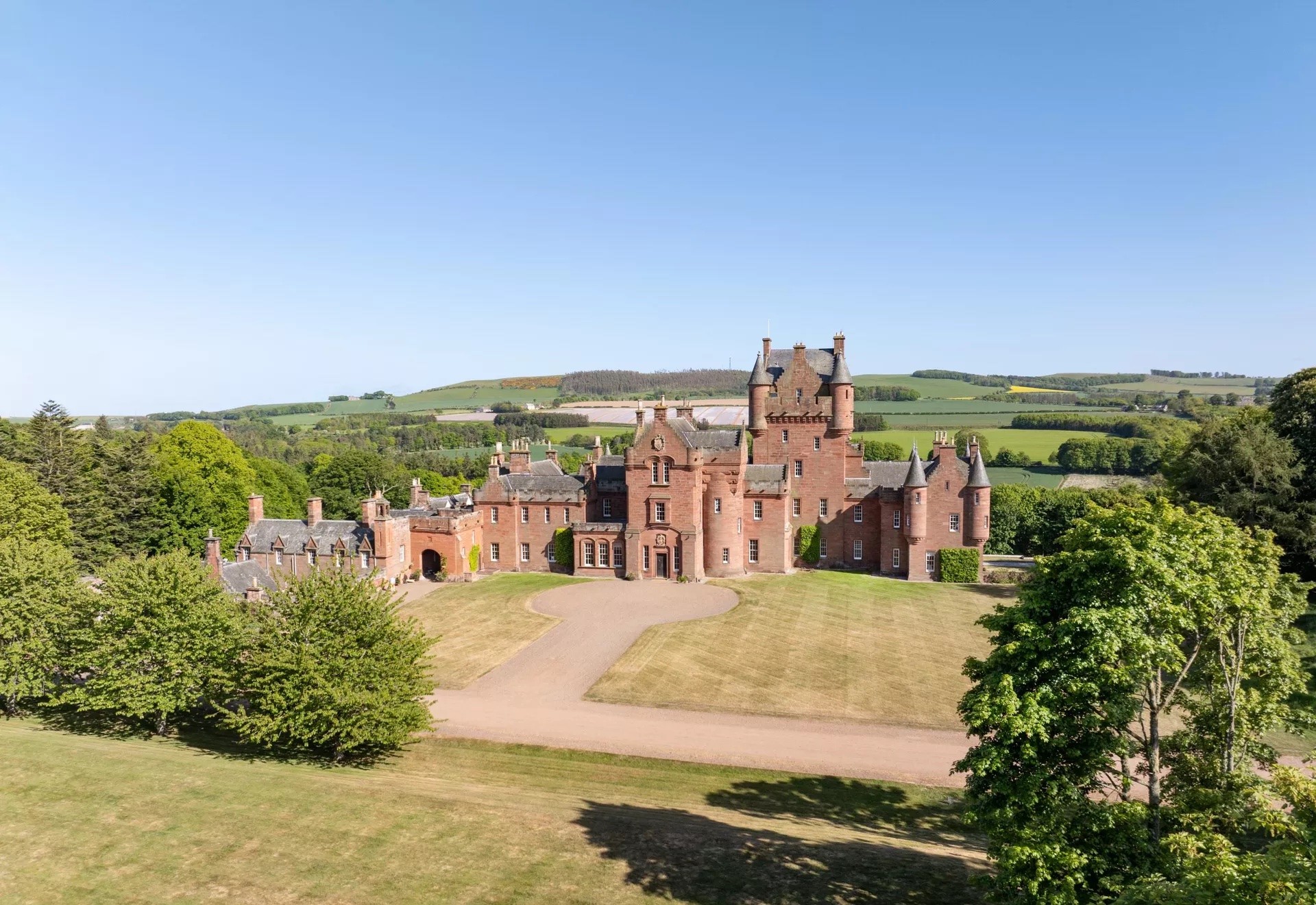 Ayton castle, scottish castles, castle scotland