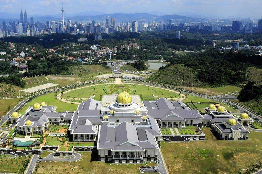 Istana Nurul Iman in Bandar Seri Begawan, the largest residential palace in the world and home of the Sultan of Brunei