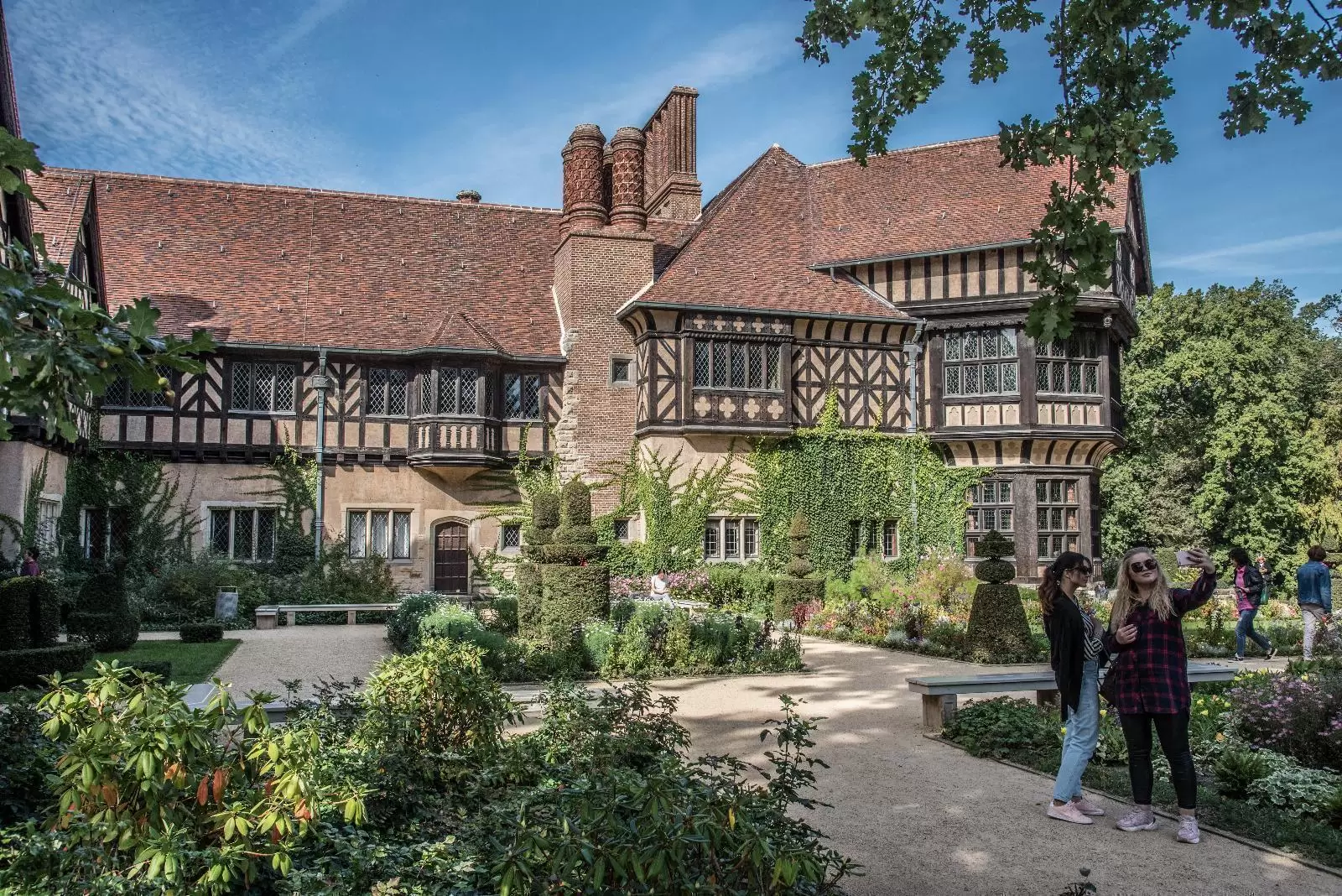 Cecilienhof Palace in Potsdam, the English Tudor-style country house where the Potsdam Conference was held in 1945, castles near Berlin