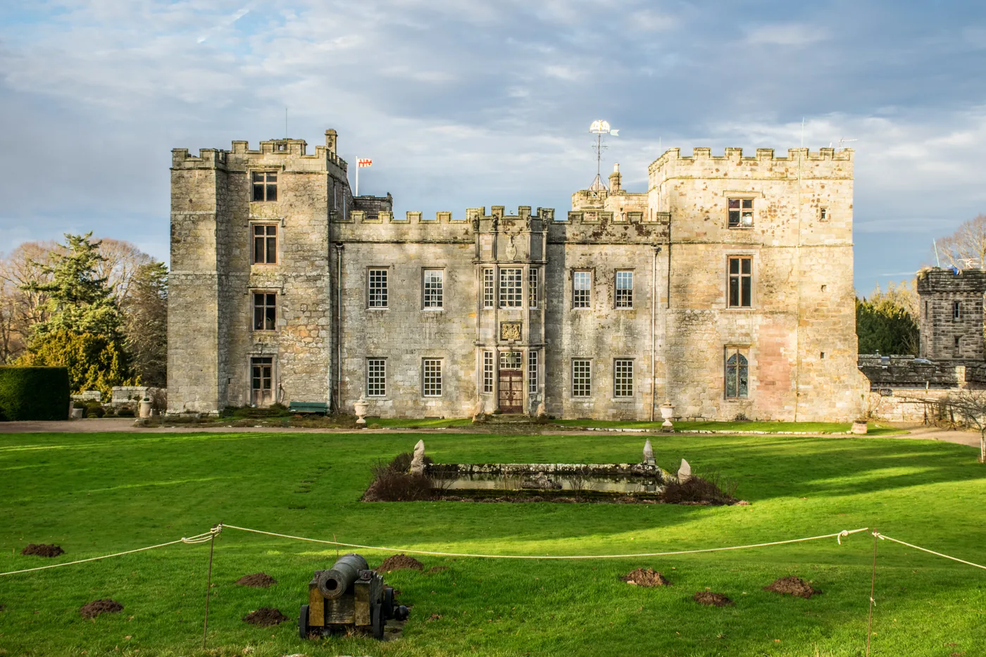 Chillingham Castle in Northumberland, often called Britain's most haunted castle