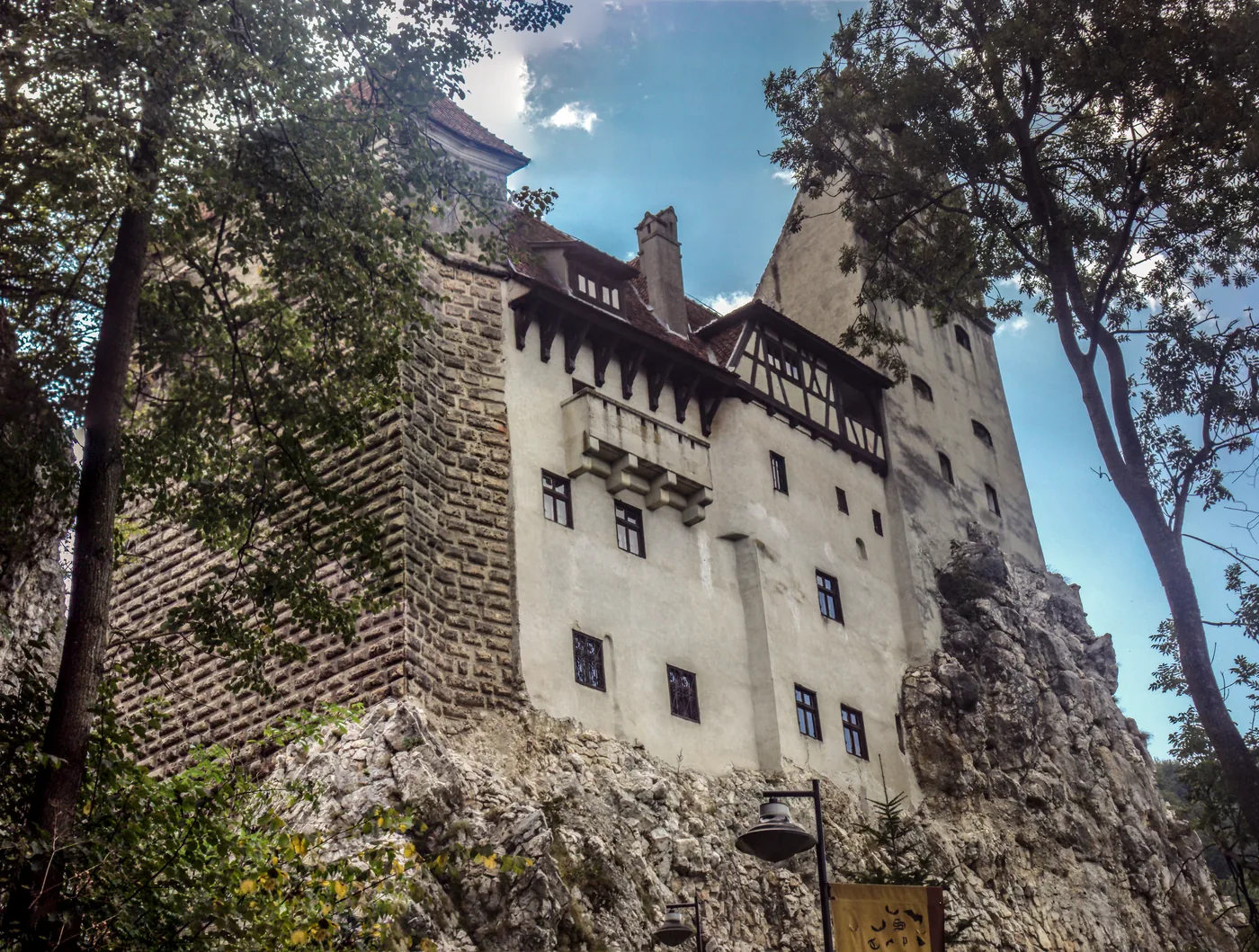 Bran Castle, the haunted Transylvanian castle known as Dracula's castle