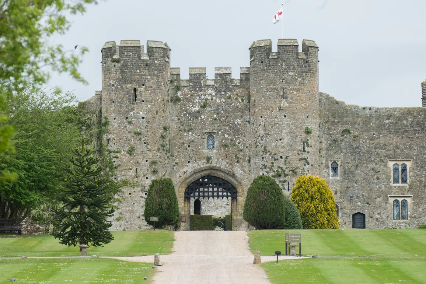 Amberley Castle, a medieval castle hotel in the South Downs