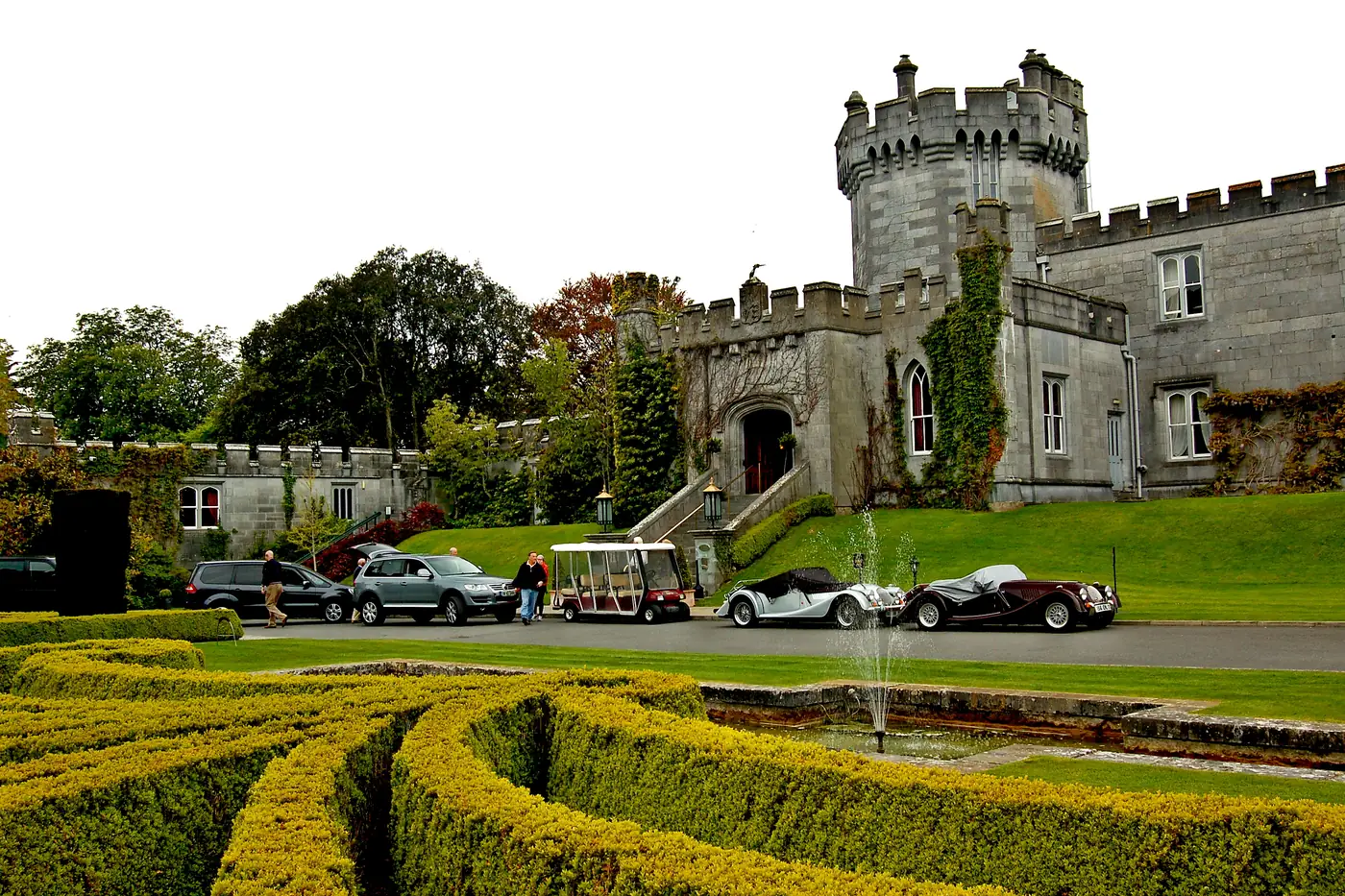 Dromoland Castle, a 16th-century castle hotel in County Clare, Ireland
