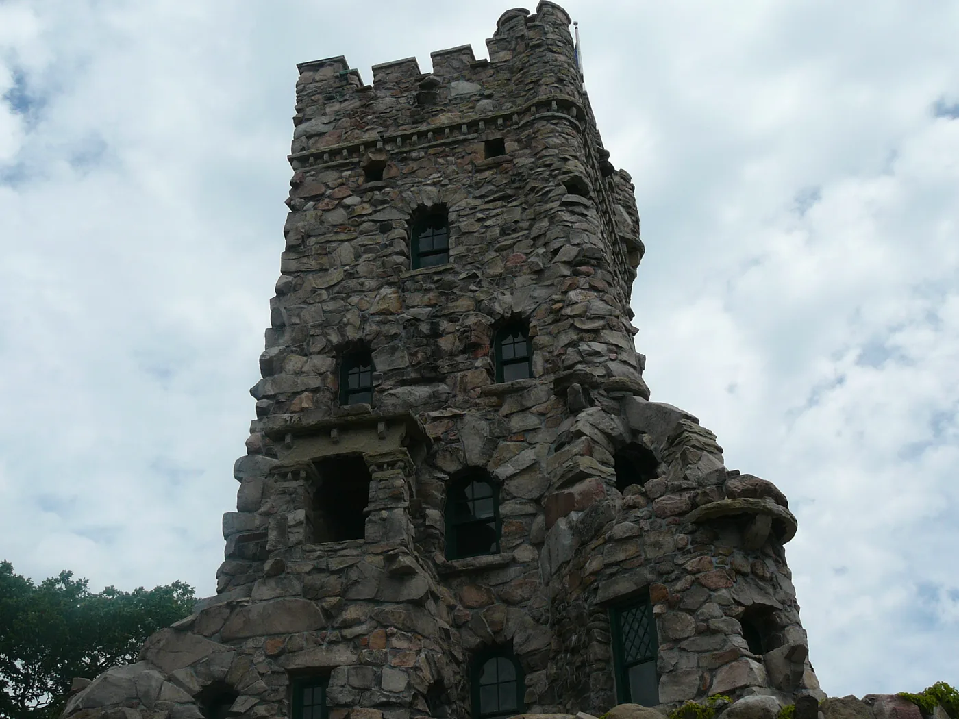 Alster Tower, the playhouse at Boldt Castle on Heart Island, Thousand Islands, New York