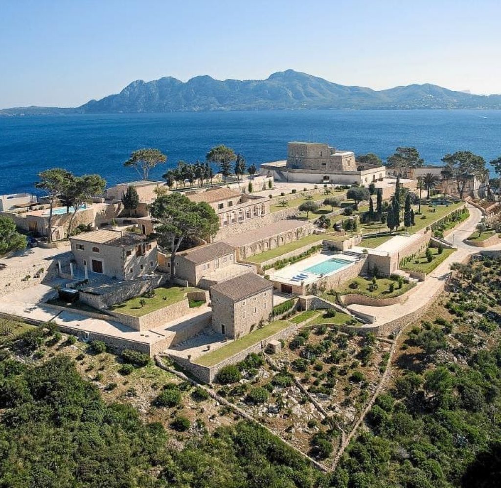 La Fortalesa at Port de Pollença on Mallorca, the fortress estate sold for €61.8 million