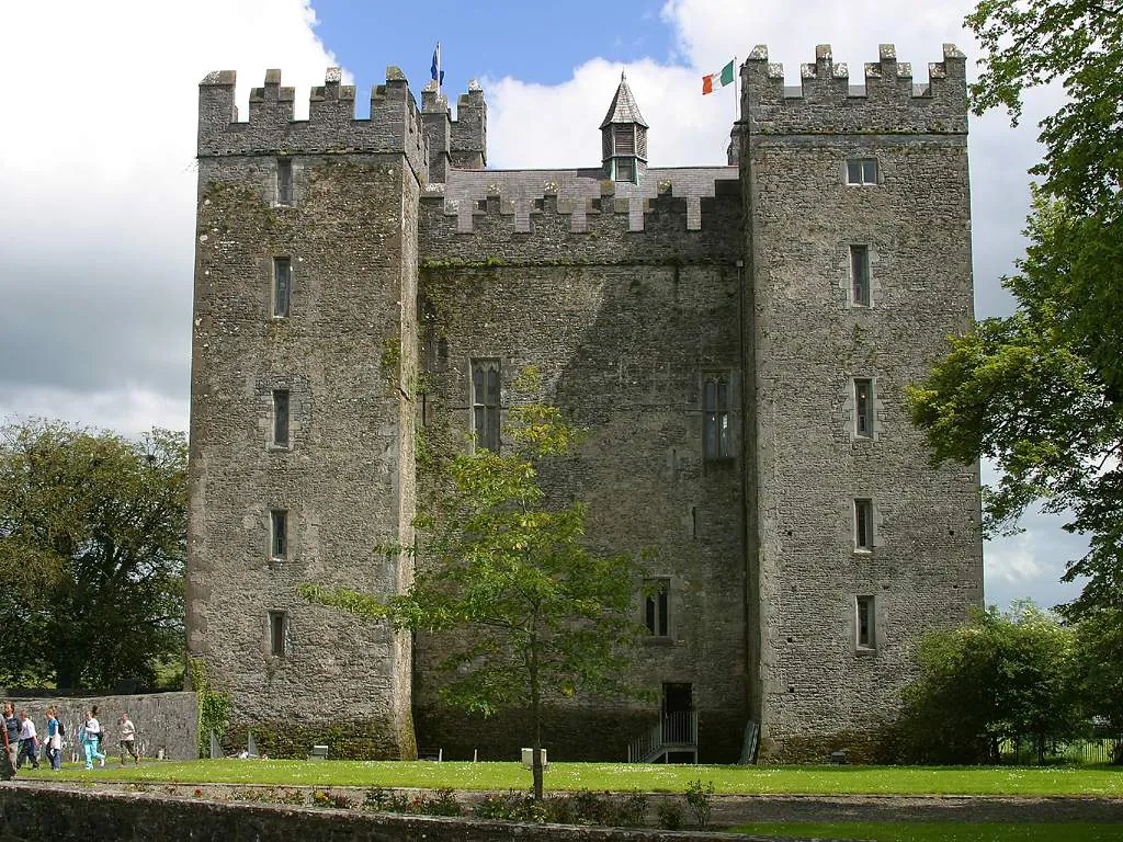 Bunratty Castle in County Clare, the most complete medieval tower house in Ireland