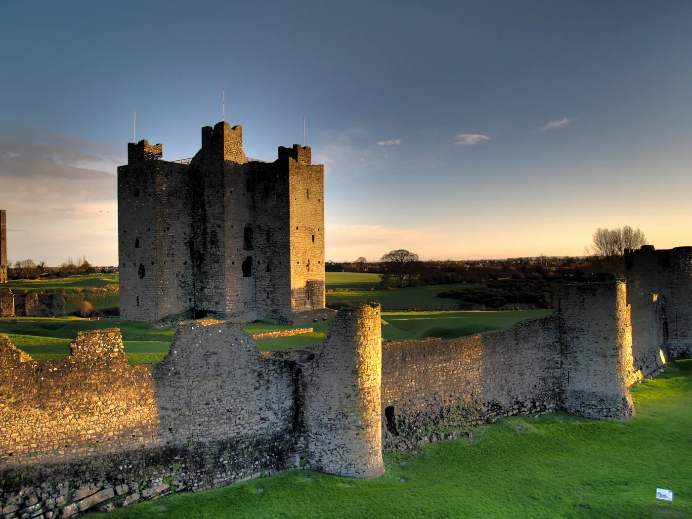 Trim Castle in County Meath, the largest Anglo-Norman castle in Ireland