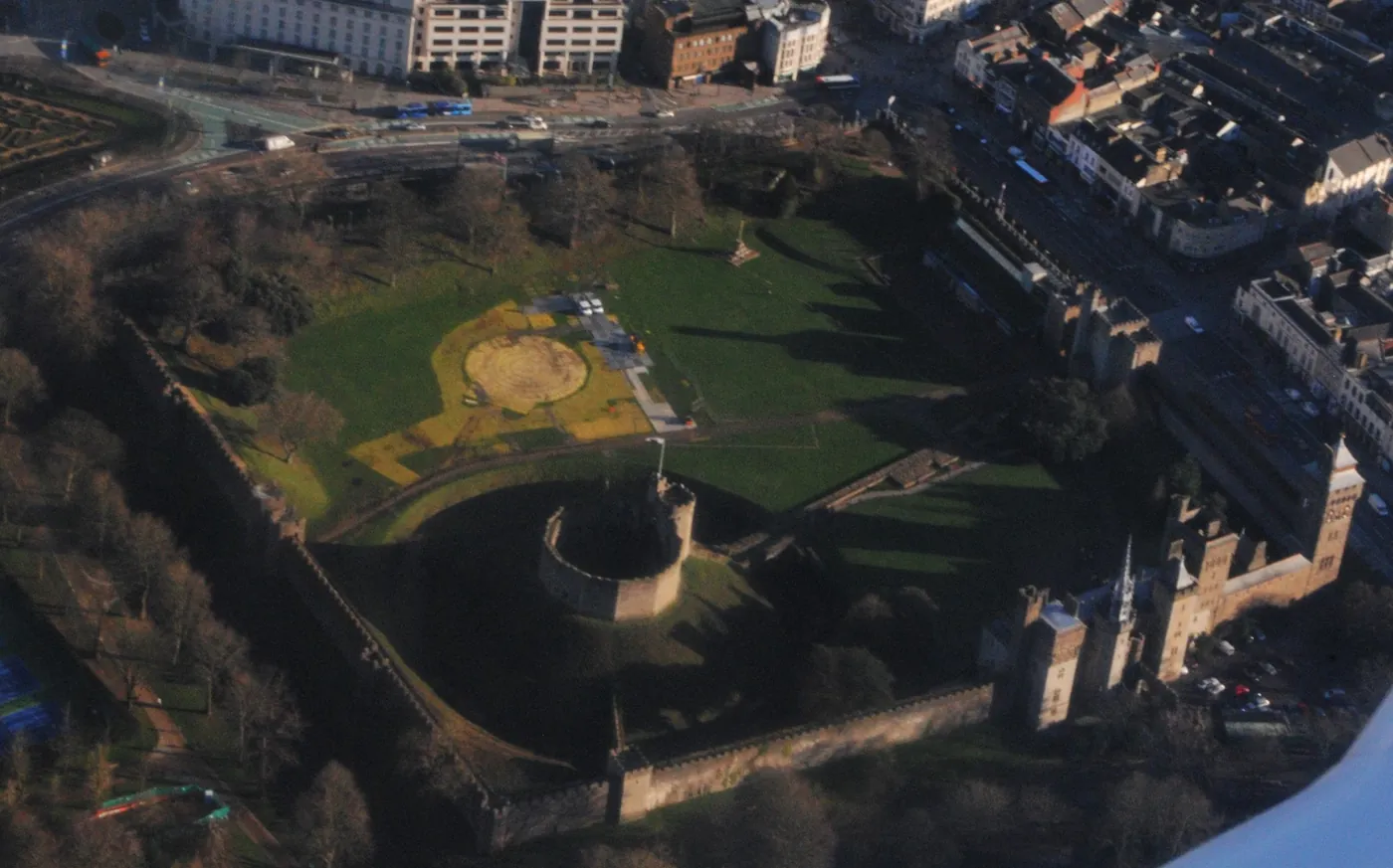Cardiff Castle, a Norman keep on Roman foundations wrapped in lavish Victorian Gothic interiors