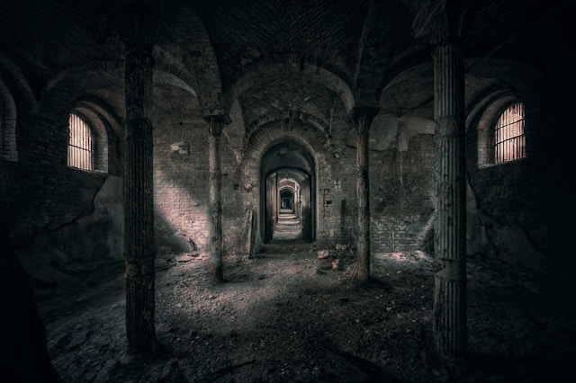 A castle dungeon, far tamer than the oubliette of legend