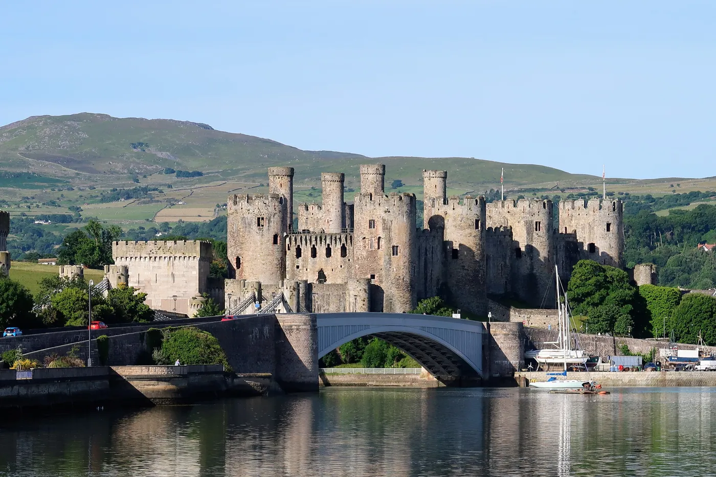 Conwy Castle in North Wales, which cost roughly £14,500 to build