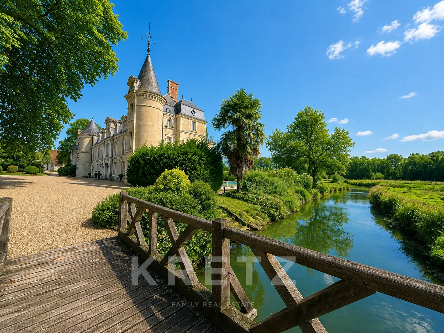 19th Century Château With Extensive Grounds, Pool, Tennis Court