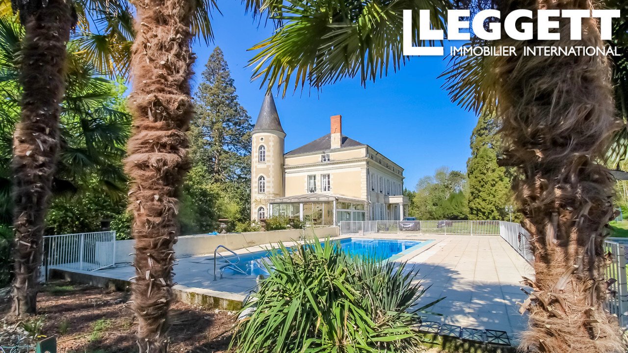Restored Napoléon III Château With 42 Bedrooms And Extensive