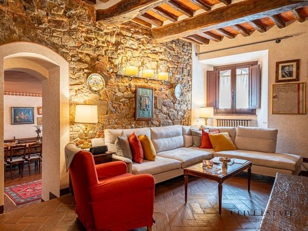 XII Century Fully Furnished Castle In Chianti, With Pool And Olive Grove   Montebenichi (Ar) 2
